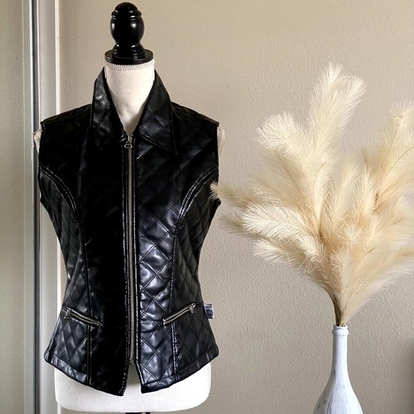 #30 Parasuco | Vintage 80s Quilted Motorcycle Jacket | Size: Medium - Picture 1 of 8